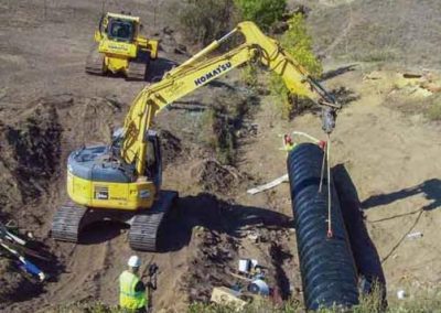 Corrugated Steel Structural Plate Pipe Rehabilitation