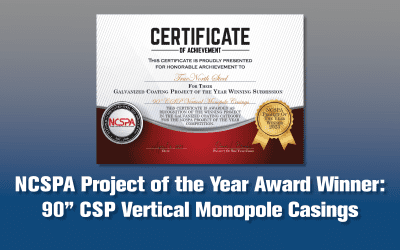 TrueNorth Steel Receives NCSPA Project of The Year Award
